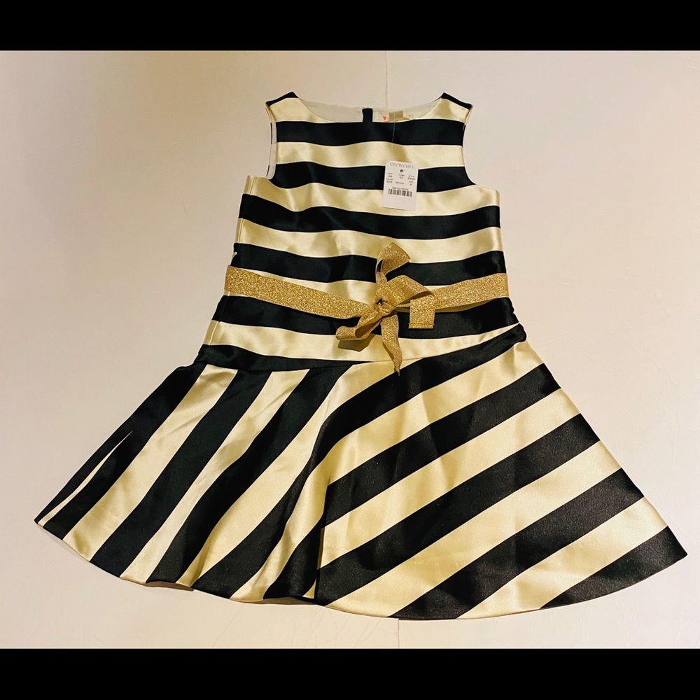 NEW J.Crew Striped Dress Size 4T